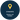 Ein rundes, dunkelblaues Icon mit einem gelben Standort-Pin-Symbol (Tröpfchen) oben. Darunter steht der weiße Text: "STANDORTE", gefolgt von "Bremen und Drebber". Der Hintergrund ist transparent.
